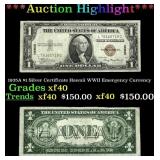 1935A $1 Silver Certificate Hawaii WWII Emergency