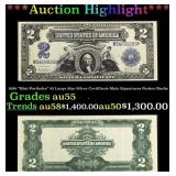 1899 $2 Large Size Silver Certificate "Mini-Portho