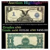 1899 $1 large size Silver Certificate "Black Eagle