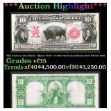 The $10 United States Note Famous Ten-Dollar "Biso