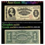 1886 $1 large size Silver Certificate Martha Washi