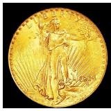 1914-s Gold St. Gaudens Double Eagle TOP POP! $20