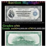 1918 $2 Large Size National Currency "Battleship"