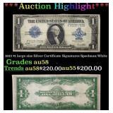 1923 $1 large size Silver Certificate Grades Choic