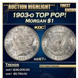 1903-o Morgan Dollar TOP POP! $1 ms67+ SEGS