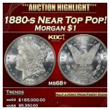 1880-s Morgan Dollar Near Top Pop! $1 ms68+ SEGS