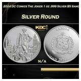 2024 DC Comics The Joker 1 oz .999 Silver $5 Samoa