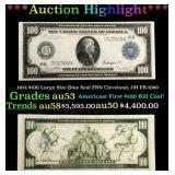 1914 $100 Large Size Blue Seal FRN Cleveland, OH G