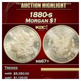 1880-s Morgan Dollar $1 ms67+ SEGS
