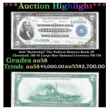 1918 $2 Large Size National Currency "Battleship"