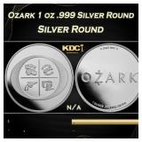 Ozark 1 oz .999 Silver Round