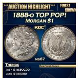 1888-o Morgan Dollar TOP POP! $1 ms67 SEGS