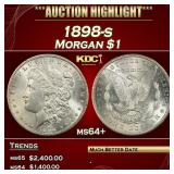 1898-s Morgan Dollar $1 ms64+ USCG