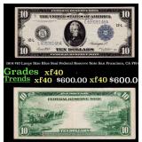 1914 $10 Large Size Blue Seal Federal Reserve Note