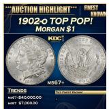 1902-o Morgan Dollar TOP POP! $1 ms67+ SEGS