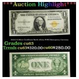 1935A $1 Silver Certificate North Africa WWII Emer