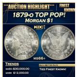 1879-o Morgan Dollar TOP POP! $1 ms66+ SEGS
