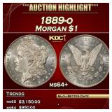 1889-o Morgan Dollar $1 ms64+ SEGS