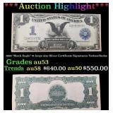 1899 $1 large size Silver Certificate "Black Eagle