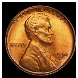 1934-d Lincoln Cent TOP POP! 1c ms67+ rd SEGS