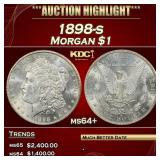 1898-s Morgan Dollar $1 ms64+ SEGS