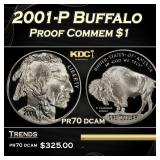 2001-P Buffalo Proof Modern Commem Dollar $1 pr70