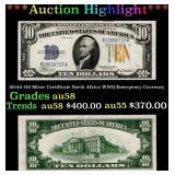 1934A $10 Silver Certificate North Africa WWII Eme