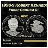 1998-S Robert Kennedy Proof Modern Commem Dollar $