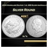 2024 Hourglass Dolphin 1 oz .999 Silver Australia