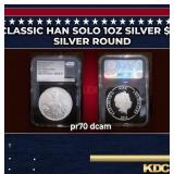 NGC NGC 2016 Star Wars Classic Han Solo 1oz Silver
