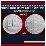 General Motors Logo (1967-2021) 1 oz .999 Silver R