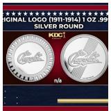 Chevrolet Original Logo (1911-1914) 1 oz .999 Silv