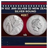 2022 Star Wars Darth Vader 1oz .999 Silver $2 New