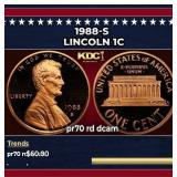 1988-s Proof Lincoln Cent 1c pr70 rd dcam SEGS