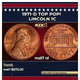 1971-d Lincoln Cent TOP POP! 1c ms67 rd SEGS