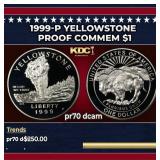 1999-P Yellowstone Proof Modern Commem Dollar $1 p