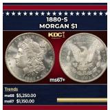 1880-s Morgan Dollar $1 ms67+ SEGS
