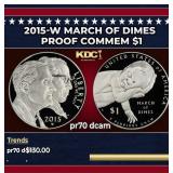 2015-W March Of Dimes Proof Modern Commem Dollar $