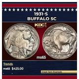 1931-s Buffalo Nickel 5c Grades ms65