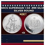 2024 DC Comics Superman 1 oz .999 Silver $5 Samoa