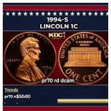 1994-s Proof Lincoln Cent 1c pr70 rd dcam SEGS