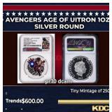 NGC NGC 2015 Marvel Iron Man Colorized Avengers Ag