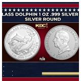 2024 Hourglass Dolphin 1 oz .999 Silver Australia