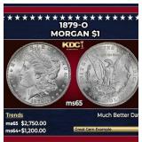 1879-o Morgan Dollar $1 ms65 SEGS