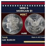 1899-s Morgan Dollar $1 ms66 SEGS