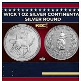 John Wick 1 oz Silver Continental Coin