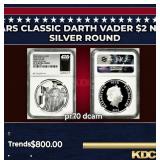 NGC 2016 Star Wars Classic Darth Vader $2 Niue 1oz