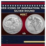 2023 Niue 1 oz Silver Icons of Inspiration: Thomas