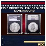 NGC NGC 2016 Star Wars Classic Princess Leia 1oz S