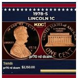 1978-s Proof Lincoln Cent 1c pr70 rd dcam SEGS